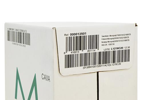 Codificação de caixas de cartão