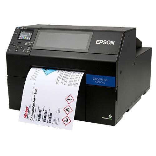 Impressora de etiquetas EPSON C6500 a cores
